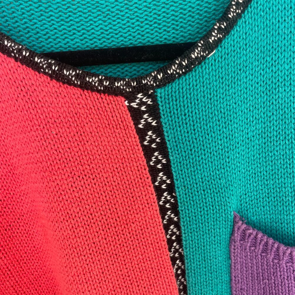 Color Block Sweater - Picture 2 of 2